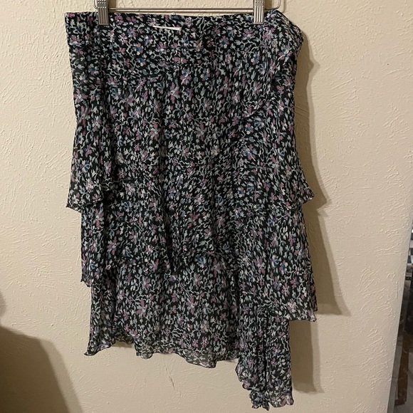 Isabel Marant Dresses & Skirts - Isabel Marant Etoile Naomi Floral Print Midi Tiered Skirt